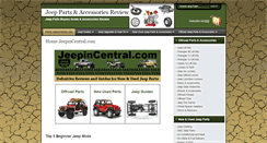 Desktop Screenshot of jeepincentral.com